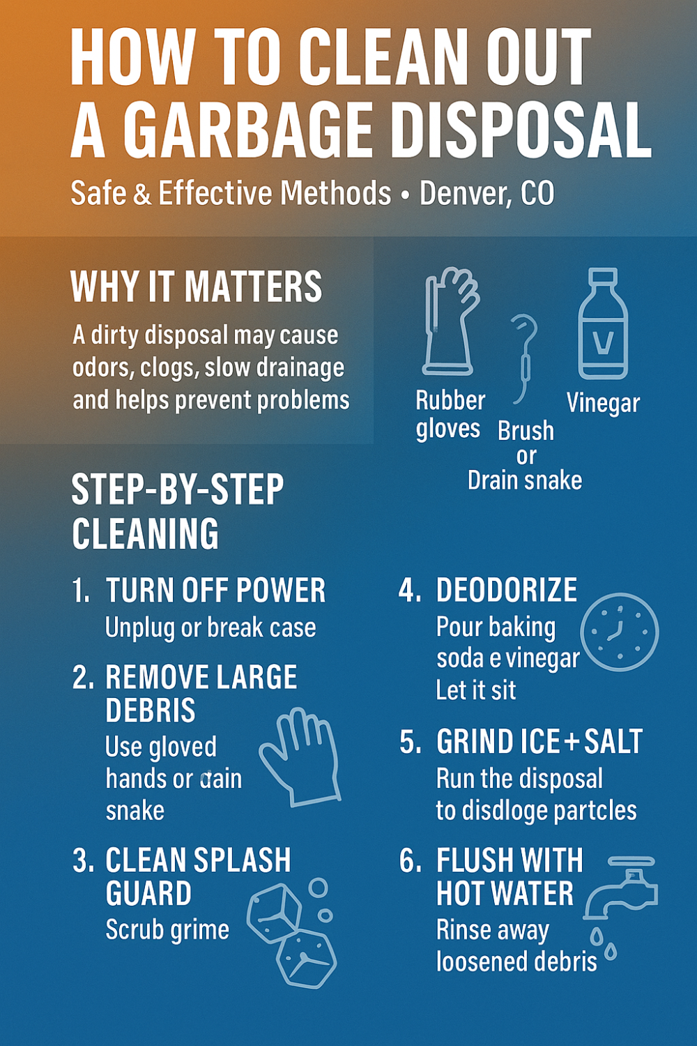 How to Clean Out a Garbage Disposal