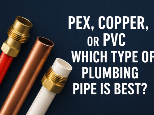 PEX vs. Copper vs. PVC